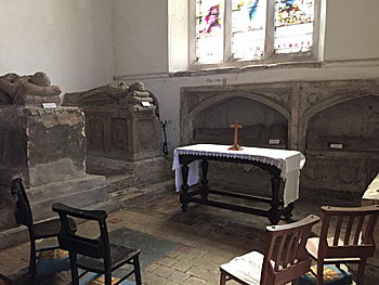 The south transept of the church June 2015